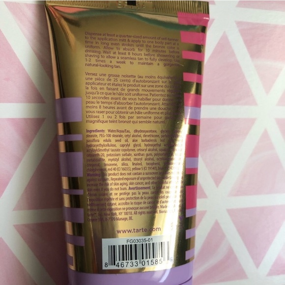 💚3 for $20! TARTE Brazilliance Plus+ Self-Tanner - Picture 3 of 6